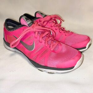 Nike Flex Supreme TR 5 Pink Training Shoes Women's Size 7.5 Athletic Sneakers